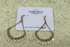 Park Lane Pierced Earrings Chandelier Gold Tone Dangle Fancy Formal Part... - £19.60 GBP
