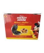  VillaWare Mickey&#39;s Waffler Mickey Mouse Single Waffle Maker #55557 DISNEY - £23.70 GBP