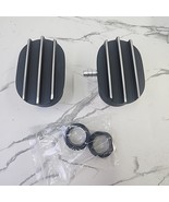 For Ford SBC BBC Black Aluminum Finned Oval PCV Valve Cover Breathers w ... - $861.06 MXN