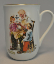 1982 Norman Rockwell Museum Collectible Mug Cup &quot; The Toymaker &quot; - Mint - £9.42 GBP