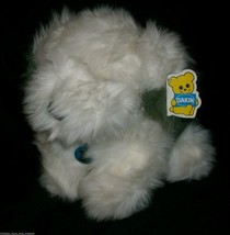 13&quot; Vintage 1987 Dimples Gray White Puppy Dog R Dakin Stuffed Animal Plush Toy M - £36.16 GBP
