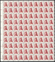 Crazy Horse American Indian Sheet of One Hundred 13 Cent Postage Scott 1855 - £19.62 GBP