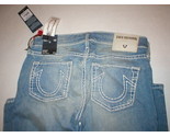 New $329 Womens True Religion Brand Jeans NWT Casey Super T Skinny USA Blue 26 