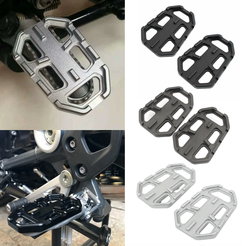 CNC Billet Wide Foot Pegs Pedals Rest Footpegs for BMW F750GS F850GS G310GS - £9.61 GBP+
