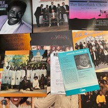 Lot Of 10 Early 90’s Gospel Music - 12” X 12” Promo Flat Posters - Winans-O’Neal - $31.68