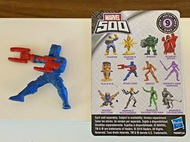 2016 Marvel 500 Series 9 Red Blue STARLORD GOTG 2&quot; Micro Figure Loose - $9.89