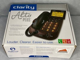 Clarity ALTOPLUS Digital Loud Big Button Speakerphone Light Ringer/Calle... - $120.54