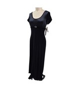 Classic Beauty! Vtg 80s 90s Papell Boutique Black Velvet Evening Dress S... - €57,99 EUR