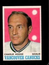 1970-71 O-PEE-CHEE #229 Charlie Hodge Exmt Canucks *X76924 - £4.80 GBP