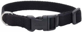 Eco-Friendly Adjustable Dog Collar in Onyx Black - £4.65 GBP+