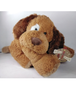 Huggley Dougley First &amp; Main Brown Plush Dog 8.5&quot; Stuffed Animal Toy - £7.70 GBP