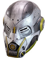 Sci-Fi Mech Robot Titan Full Head Cosplay Costume Latex Mask Adult One Size - £38.79 GBP