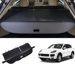 Retractable Cargo Cover Compatible Porsche Cayenne 2011-2018 Rear Privac... - $1,845.17 MXN