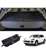 Retractable Cargo Cover Compatible Porsche Cayenne 2011-2018 Rear Privac... - $1,845.17 MXN