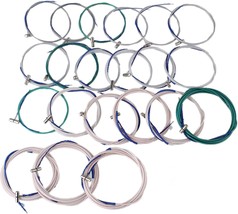 Lovermusic Pack Of 21 Steel Wire And Nylon Guzheng Strings For Chinese G... - $33.96