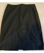 "Dahlia Collection” Charcoal Tweed Look Skirt Size 10 - $14.84