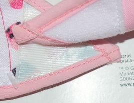 Baby Ganz BG3191 OohLaLa Bib Pink Cupcake Designs 0 Plus 100 Percent Cotton image 3