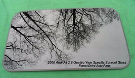 2000 AUDI A4  2.8 QUATTRO  YEAR SPECIFIC SUNROOF GLASS PANEL  OEM FREE S... - $1,970.95 MXN