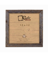 12x12 -1.5&quot; wide Rustic Barn Wood Standard Wall Frame - $25.99