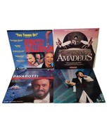 Lot of 4 Laserdisc Music &amp; Concert Movies Amadeus Strictly Ballroom Celi... - $242.42 MXN