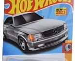 Hot Wheels &#39;89 Mercedes Benz 560 Sec AMG, HW Turbo 4/5 [Silver] 150/250 - $12.69