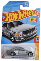 Hot Wheels &#39;89 Mercedes Benz 560 Sec AMG, HW Turbo 4/5 [Silver] 150/250 - $12.69