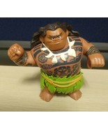 Disney Moana Maui Demigod Toy Figurine Swivel Legs and Arms 4&quot; - £3.84 GBP