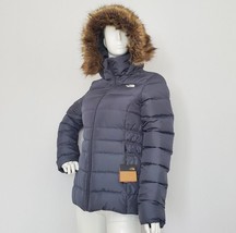 THE NORTH FACE WOMEN&#39;S GOTHAM GOOSE DOWN PUFFER JACKET II Grey size S - £125.50 GBP