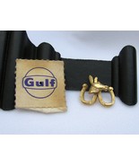 Vintage Donkey and Horseshoe Pin - Gulf Oil promotional Demo - £11.99 GBP