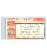 Merle Saunders Autographed Concert Ticket Stub June 25 1994 Las Vegas Ne... - £33.47 GBP