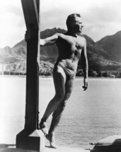 Rossano Brazzi Bare Chested In Brief Speedo Swim Shorts Hunky Pose By Lake Photo - £7.66 GBP