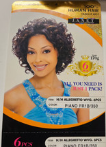 100% human hair tangle-free weave; Allegretto; sew-in; curly; 6pcs; fo - $29.69+