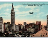 Madison Square and Buildings New York CIty NY NYC UNP Unused DB Postcard... - $3.91