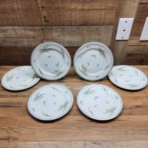 RARE Charles Ahrenfeldt Limoges 7⅝” Luncheon Plates (6) Pattern AHR755 -... - $34.62