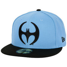 Batman Azrael Logo New Era 59Fifty Fitted Hat Blue - £38.82 GBP