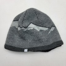 Gold Medal Gray Winter Hat Beanie Cap Checkered Mountain One Size - $7.42