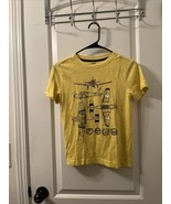 Gymboree Boys Graphic Short Sleeve T-Shirt Size 8 Yellow - £16.05 GBP