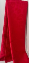 Scarf ,Shawl Red Cotton Soft Weaving Quality NON-SLİP 74*32 İnc Made İn Türkiye - £18.24 GBP