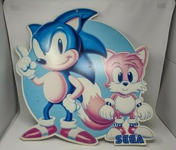 Sonic and Tails Sega Cardboard Display Sign (damaged) - £1,566.73 GBP