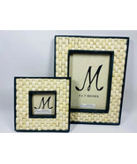 Set of 2 Manorisms Picture Frame Basket Large Style 5x7, and 3x3-
show o... - $827.74 MXN