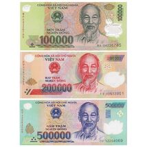 Vietnamese Vietnam Dong 800000 - 800,000 (VND)  POLYMER Banknotes CIRCUL... - $70.00