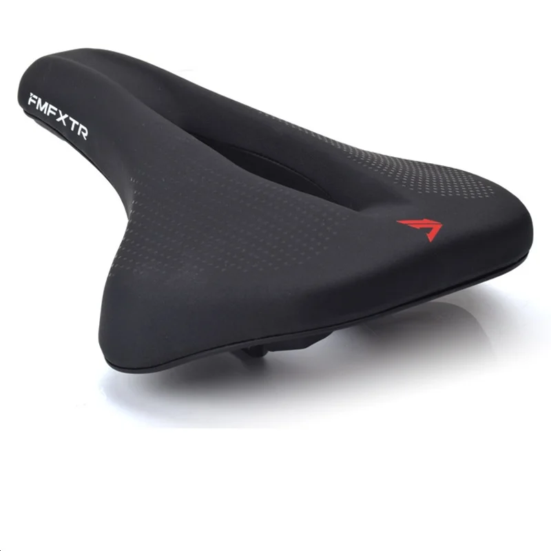 MTB Bicycle Saddle With Warning Taillight USB Charging PU  Soft Mountain Road Bi - £103.40 GBP