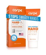 Carpe Sweat Absorbing Hand Lotion A dermatologist recommended smooth lot... - $37.72