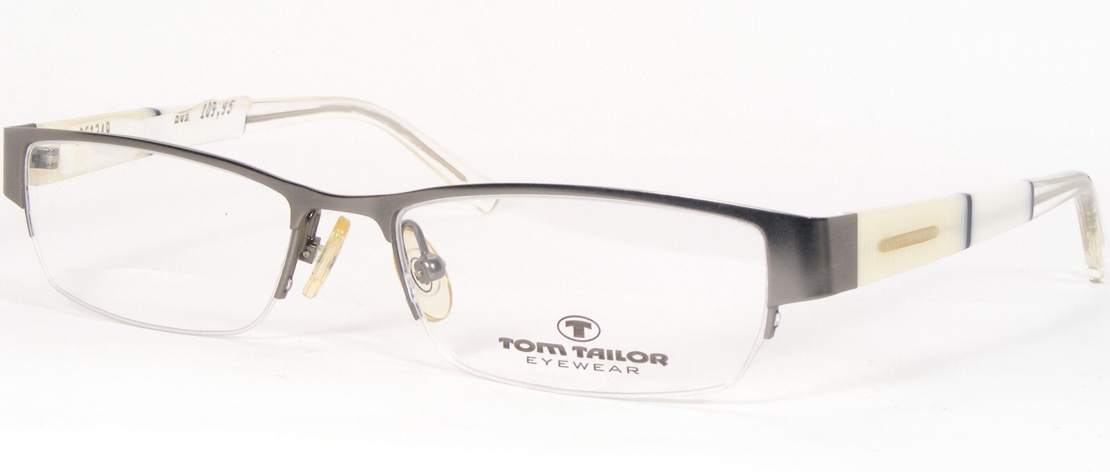 TOM TAILOR 4689 573 Grau Einzigartig Selten Brille Metall Rahmen 51-16-1... - $76.22