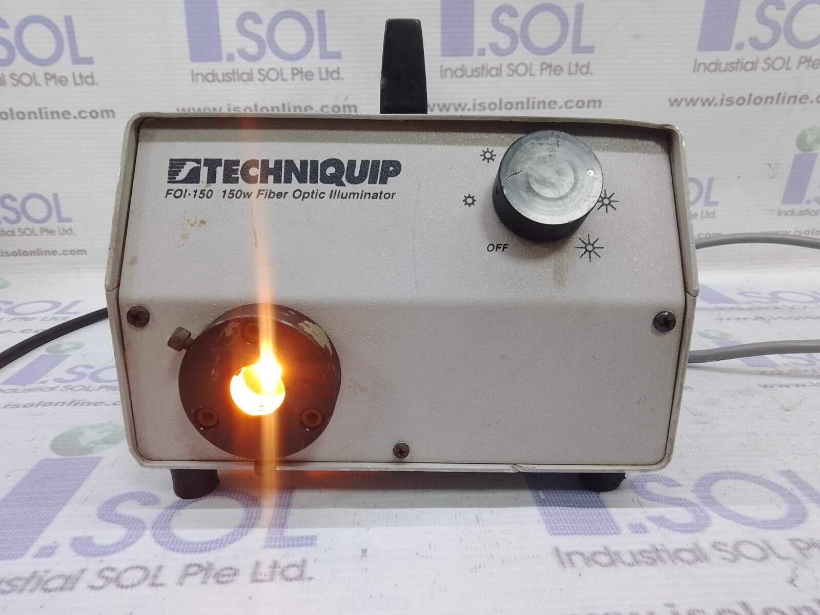 Techniquip FOI-150 fiber optic illuminator 150w cold light - $104.94