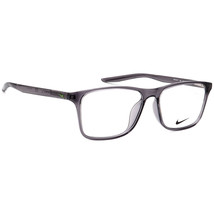 Nike Men&#39;s Eyeglasses 5017 034 Transparent Gray Square Frame 52[]15 135 - £80.12 GBP