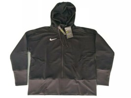 Nike Womens Clemson Tigers Double Knit Dry Football Hoodie Sz M Black NWT - £27.83 GBP