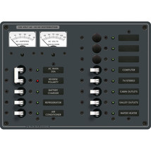 Blue Sea 8076 AC Main +11 Positions Toggle Circuit Breaker Panel - White Switche - $553.64