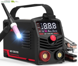 YESWELDER 125Amp Mini Stick Welder Large LED Display with Lift TIG Torch... - $211.26