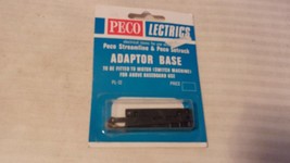 HO Scale Peco Adaptor Base for Streamline &amp; Setrack Switch Machines #PL-... - $20.00